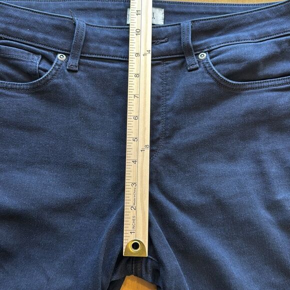 NYDJ Women's Straight Leg Jeans Dark Blue Size 10 Lift Lift Tuck Slimming - Picture 11 of 12